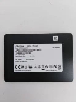 Micron 1100 MTFDDAK256TBN 256 GB SATA III 2.5 in Solid State Drive TESTED GOOD